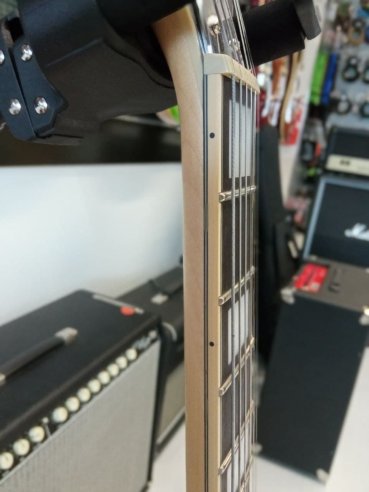 D'Angelico Premier Atlantic Black Flake Chitarra Elettrica Solid Body