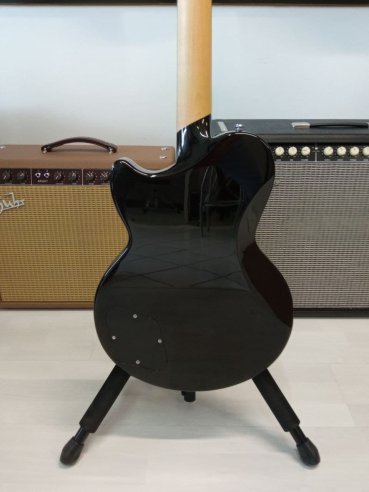 D'Angelico Premier Atlantic Black Flake Chitarra Elettrica Solid Body