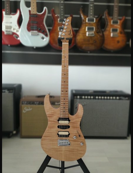 Suhr Modern Limited Edition Satin Flame Natural Chitarra Elettrica