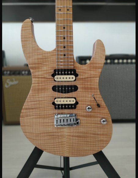 Suhr Modern Limited Edition Satin Flame Natural Chitarra Elettrica
