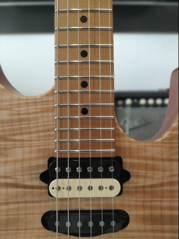 Suhr Modern Limited Edition Satin Flame Natural Chitarra Elettrica