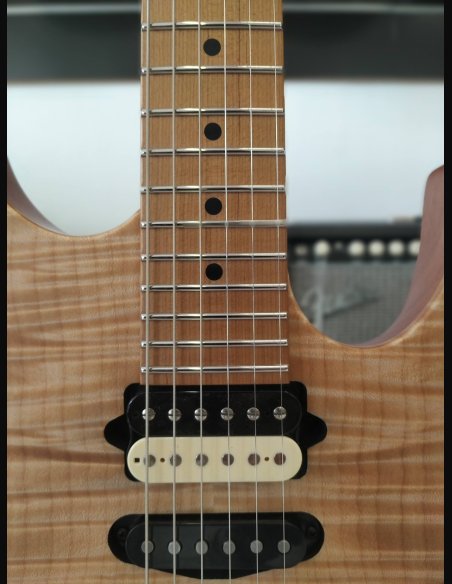 Suhr Modern Limited Edition Satin Flame Natural Chitarra Elettrica