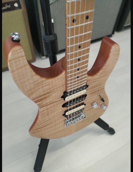 Suhr Modern Limited Edition Satin Flame Natural Chitarra Elettrica