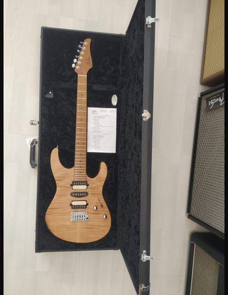 Suhr Modern Limited Edition Satin Flame Natural Chitarra Elettrica