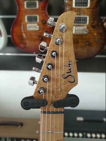 Suhr Classis S Limited Edition Paulownia MP SG Trans Seafoam Green Chitarra Elettrica