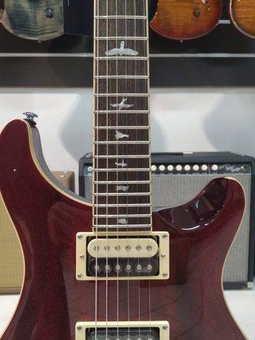 PRS SE Standard STD24 Birds Vintage Cherry