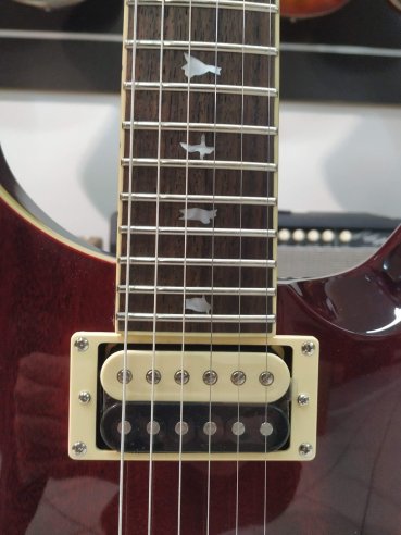 PRS SE Standard STD24 Birds Vintage Cherry
