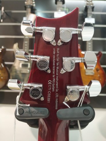 PRS SE Standard STD24 Birds Vintage Cherry