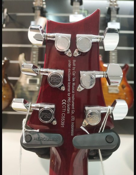 PRS SE Standard STD24 Birds Vintage Cherry