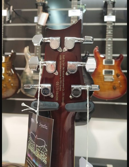 PRS SE Standard STD24 Birds Tobacco Sunburst