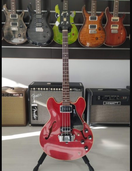 Gibson EB 2D Cherry 1968