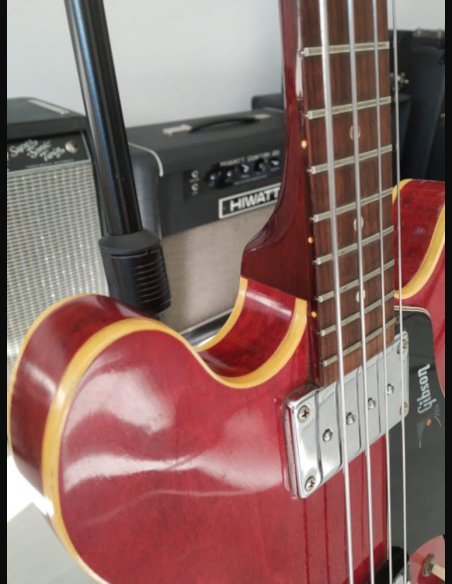 Gibson EB 2D Cherry 1968