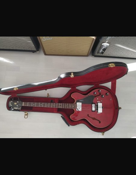 Gibson EB 2D Cherry 1968