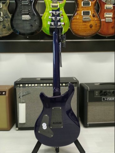 PRS SE Standard STD24 Birds Translucent Blue