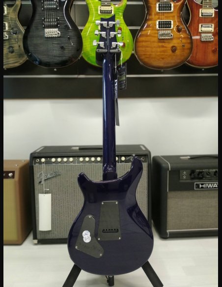 PRS SE Standard STD24 Birds Translucent Blue