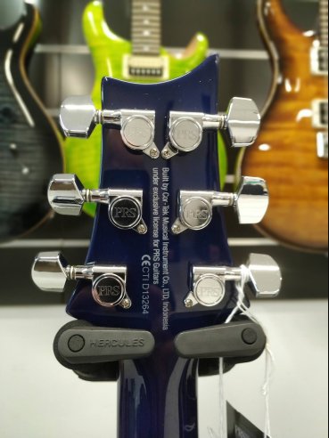 PRS SE Standard STD24 Birds Translucent Blue