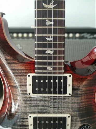 PRS Custom 24 Thin Charcoal Cherry Burst
