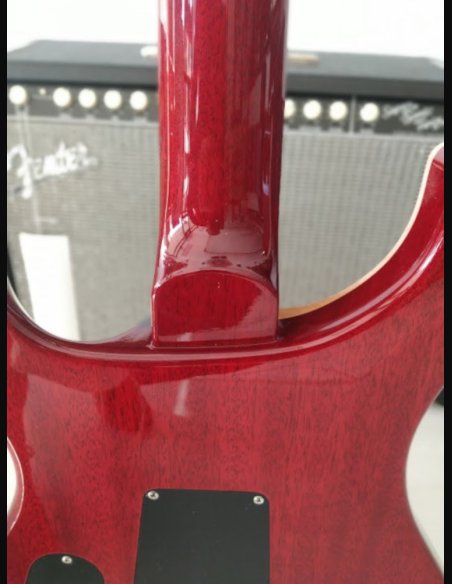 PRS Custom 24 Thin Charcoal Cherry Burst