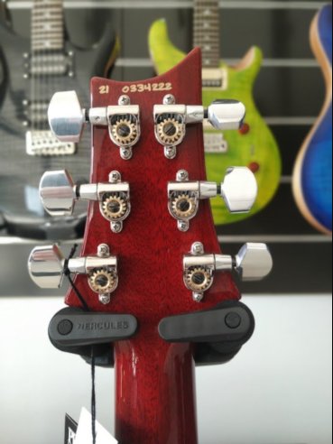 PRS Custom 24 Thin Charcoal Cherry Burst