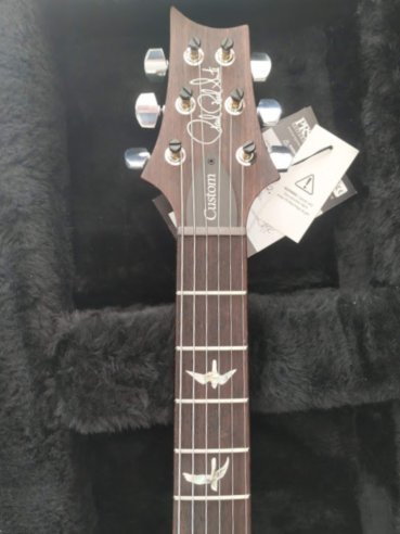 PRS Custom 24 Thin Charcoal Cherry Burst