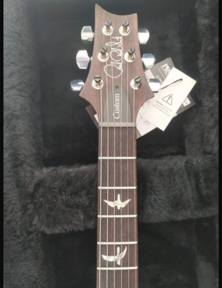 PRS Custom 24 Thin Charcoal Cherry Burst