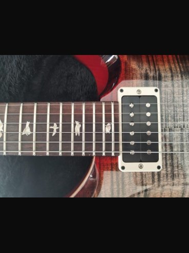 PRS Custom 24 Thin Charcoal Cherry Burst