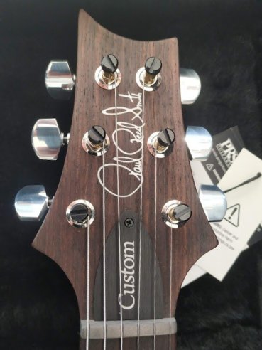 PRS Custom 24 Thin Charcoal Cherry Burst