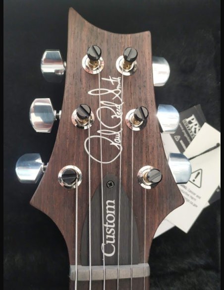 PRS Custom 24 Thin Charcoal Cherry Burst