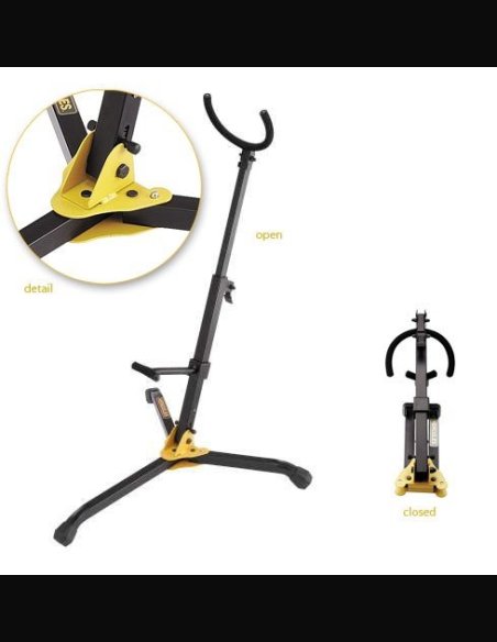 Hercules DS535B Sax Baritono + Sax Alto/Tenor