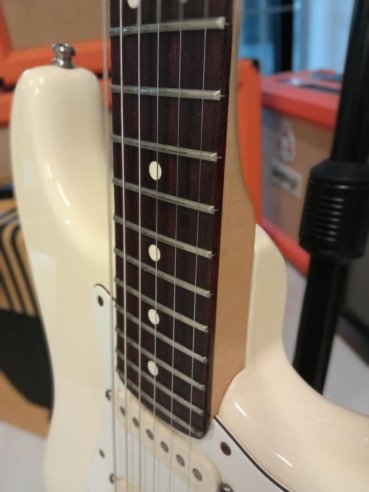 Fender Jeff Beck Artist Series Stratocaster Olimpic White 2015