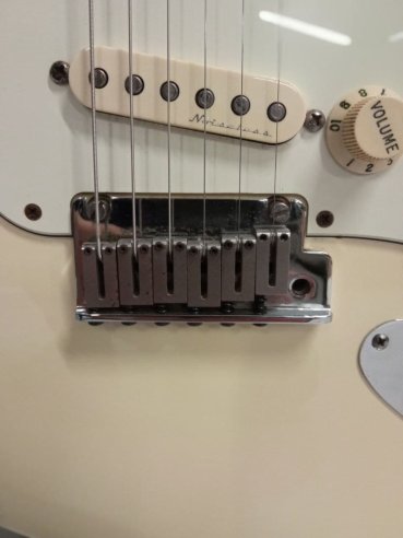 Fender Jeff Beck Artist Series Stratocaster Olimpic White 2015