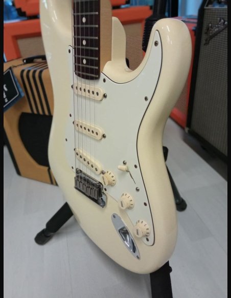 Fender Jeff Beck Artist Series Stratocaster Olimpic White 2015