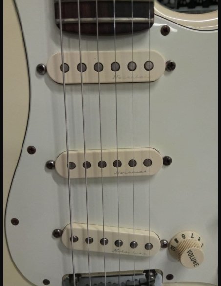 Fender Jeff Beck Artist Series Stratocaster Olimpic White 2015