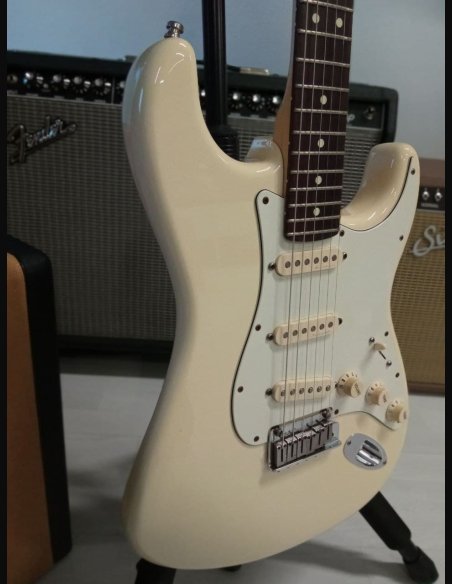 Fender Jeff Beck Artist Series Stratocaster Olimpic White 2015