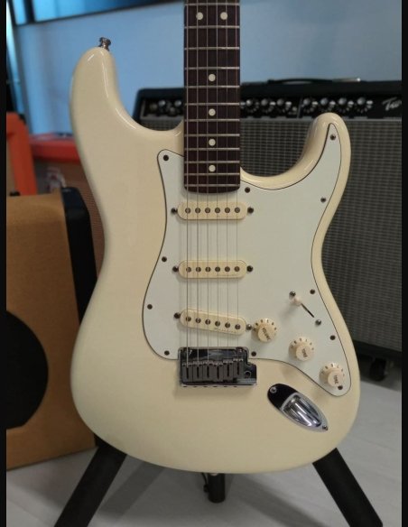 Fender Jeff Beck Artist Series Stratocaster Olimpic White 2015