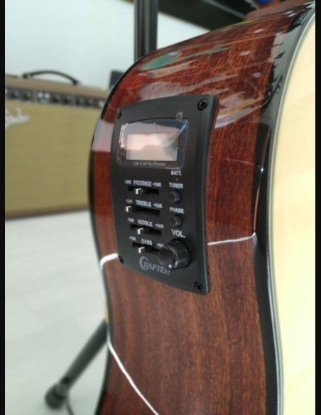 Crafter HD-250 CE  Natural Chitarra Folk Elettrificata