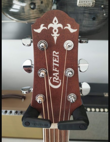 Crafter GAE-7 Natural Chitarra Folk Elettrificata