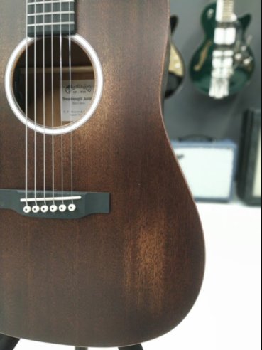 Martin DJr-10E STREET MASTER Sunburst Chitarra Folk Elettrificata