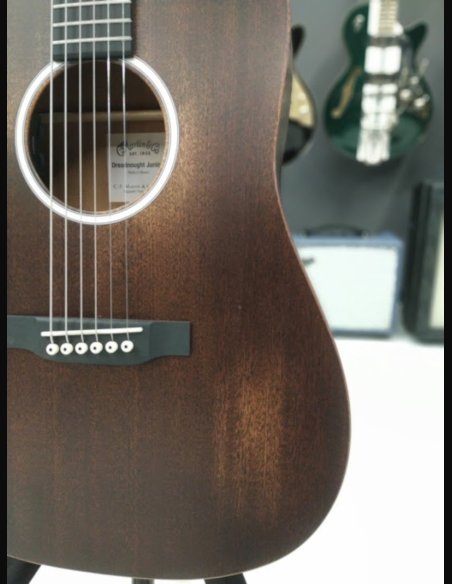 Martin DJr-10E STREET MASTER Sunburst Chitarra Folk Elettrificata