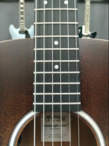 Martin DJr-10E STREET MASTER Sunburst Chitarra Folk Elettrificata