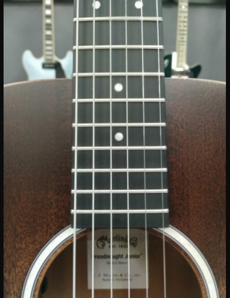 Martin DJr-10E STREET MASTER Sunburst Chitarra Folk Elettrificata