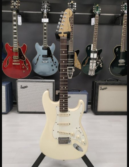 Fender Jeff Beck Artist Series Stratocaster Olimpic White 2015