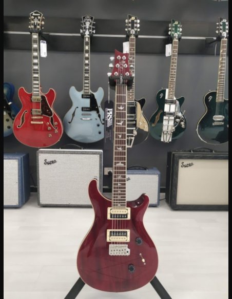 PRS SE Standard STD24 Birds Vintage Cherry