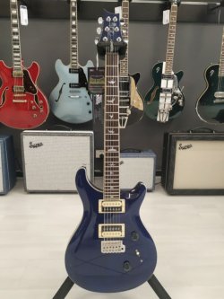 PRS SE Standard STD24 Birds Translucent Blue 2