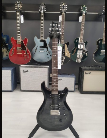 PRS SE Custom 24 Charcoal Burst