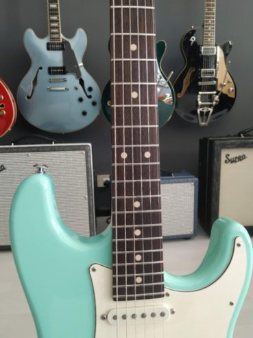 Suhr Classic S Rosewood HSS Surf Green Chitarra Elettrica