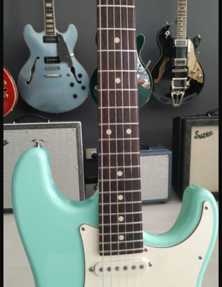 Suhr Classic S Rosewood HSS Surf Green Chitarra Elettrica