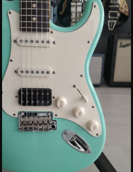 Suhr Classic S Rosewood HSS Surf Green Chitarra Elettrica