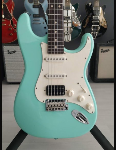 Suhr Classic S Rosewood HSS Surf Green Chitarra Elettrica