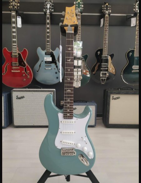 PRS SE Silver Sky Stone Blue